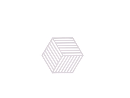 Hexagon Pannunalunen Lilac
