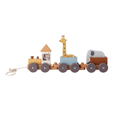 Coty Pull Along Toy, Multi-color, Beech
