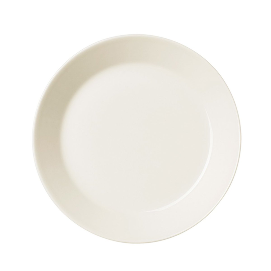 Teema lautanen 17 cm valkoinen