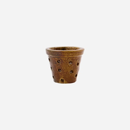 Chau Lämpökynttiläkuppi Tummanruskea 11x9 cm