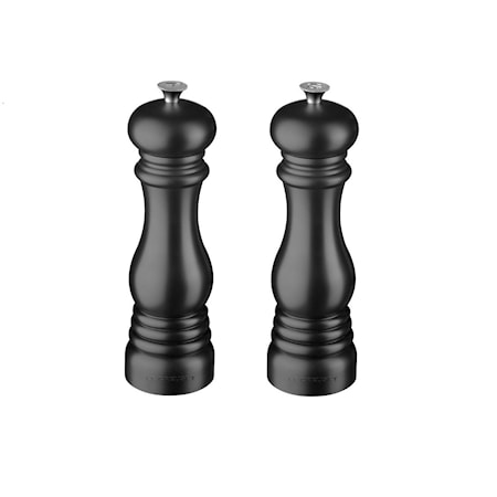 Suola- ja pippuripakkaus 21 cm Matt Black