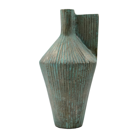 Cleo maljakko 30 cm Antique gold