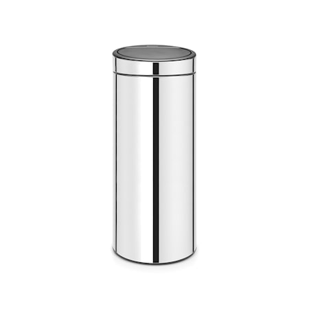 Touch Bin Uusi, muovinen sisäämpäri 30 L Kiiltäväksi harjattua terästä