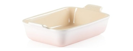 Heritage Suorakulmainen Uunivuoka 26 cm Shell Pink