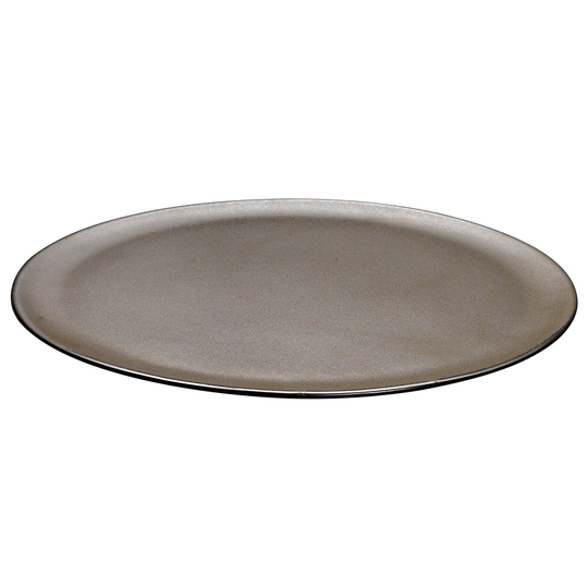 Raw lautanen Ø 34 cm Metallic brown