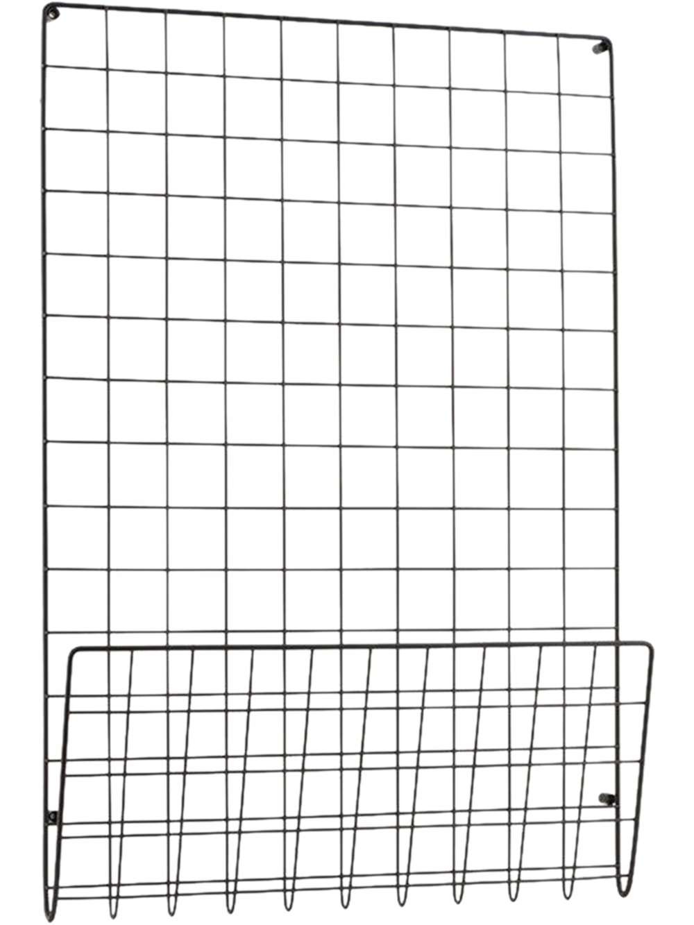 House Doctor - Mesh Noticeboard - Black (Pj0031)