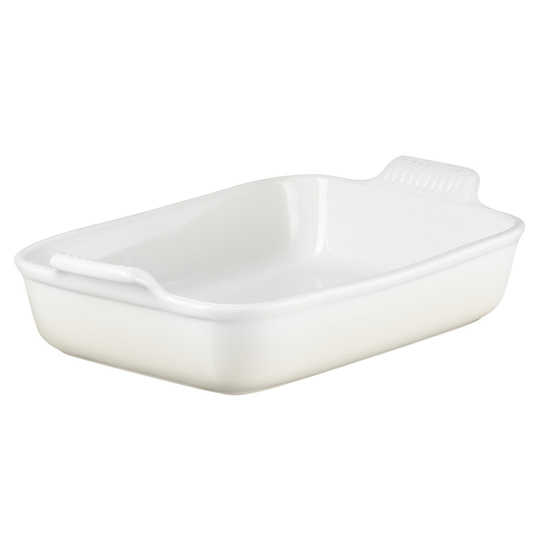 Le Creuset Heritage -uunivuoka 32 cm Meringue