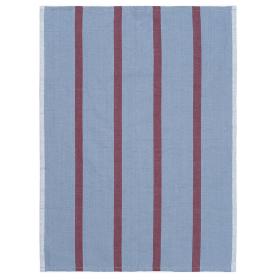 Hale keittiöpyyhe 50x70 cm Faded blue-burgundy