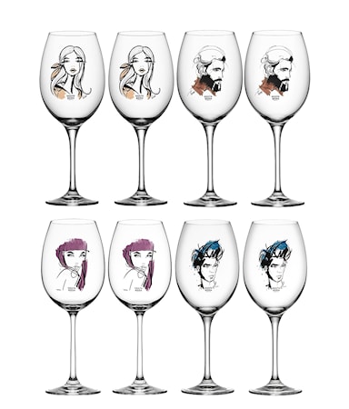 All About You Viinilasi Setti 8-pack