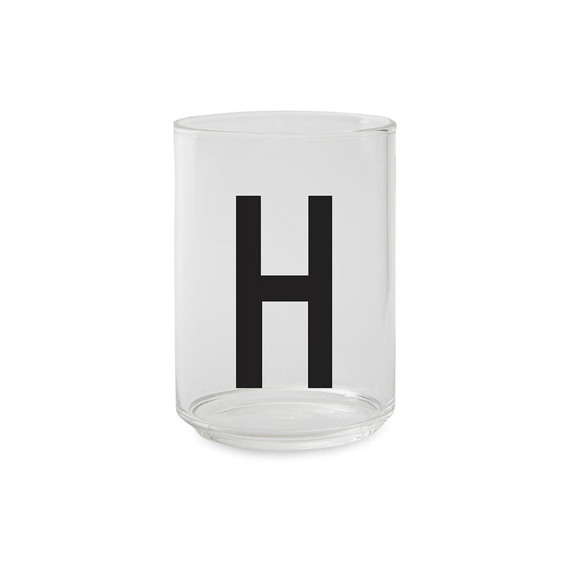 ​Design Letters - Kids Tritan Personal Drinking Glass​​ - H