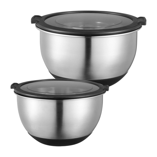 Belle vatkauskulho 2-pack Ruostumaton teräs