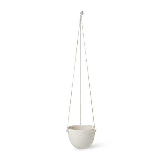 Speckle kukka-amppeli Ø20,5 cm Off-white