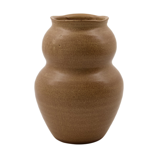 Juno maljakko 22 cm Camel