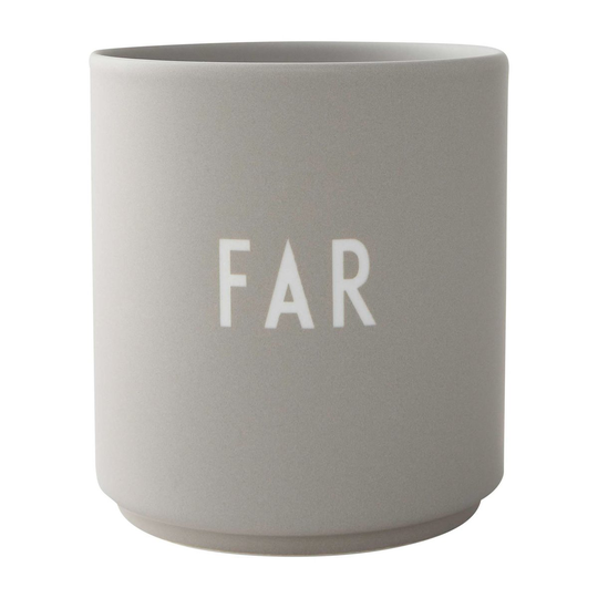 Design Letters suosikkikuppi 25 cl Far-grey