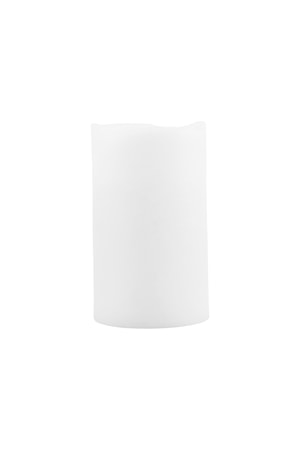 Kynttilä LED Ø 7,5x12,5 cm - Valkoinen