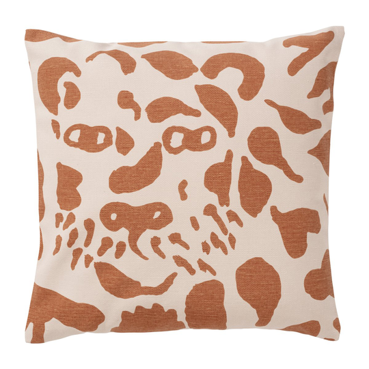 Oiva Toikka Cheetah -tyynynpäällinen 47x47 cm Ruskea
