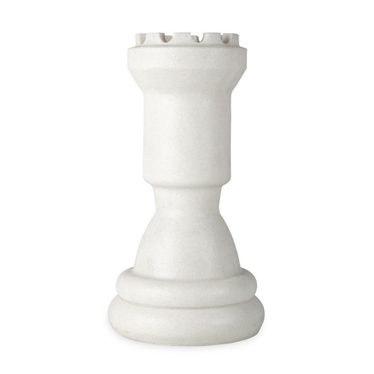 Chess Queen -pöytävalaisin White