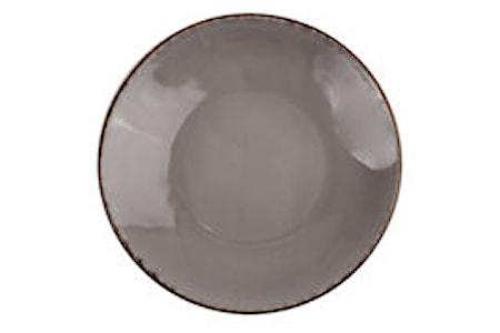 Lautanen Fortuna Ø 23,5 cm harmaa