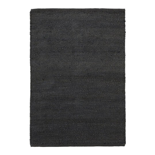 Hempi matto 85x130 cm Musta