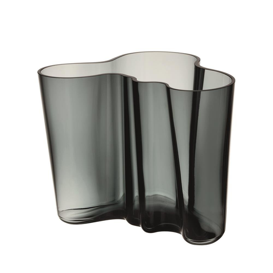 Alvar Aalto maljakko tummanharmaa 160 mm
