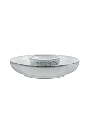Munakuppi Rustique Ø 10x2 cm - Harmaa/Sininen