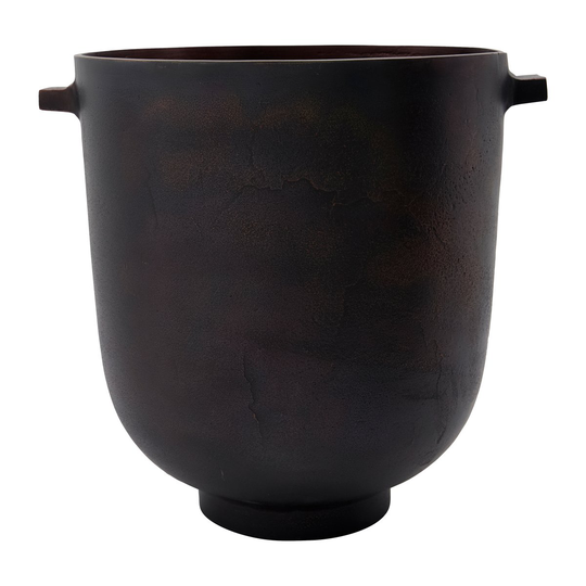 Foem kukkaruukku Ø25 cm Browned brass