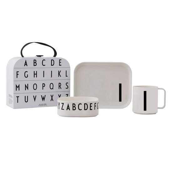Design Letters lasten tarjoilusetti I