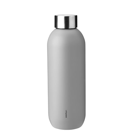 Keep Cool pullo, 0,6 l Vaaleanharmaa