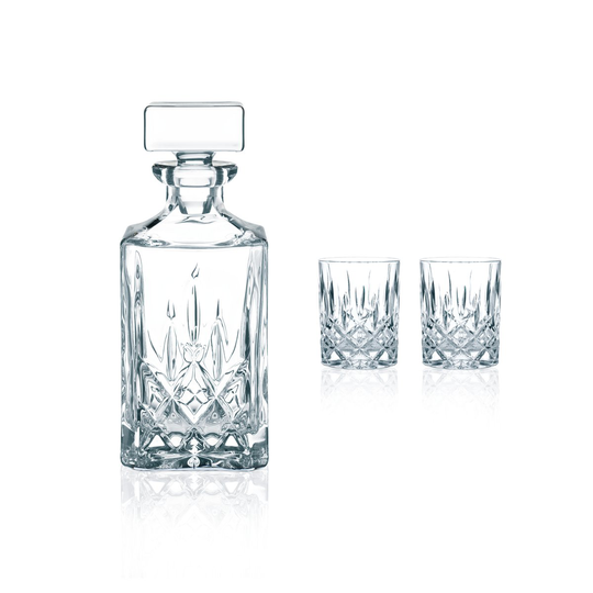 Noblesse-setti, karahvi ja 2 x lasi 37 cl