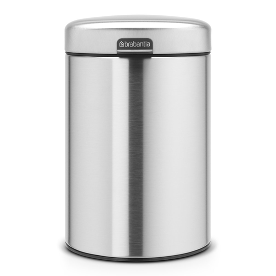 New Icon seinä-ämpäri 3 l mattaharjattu teräs