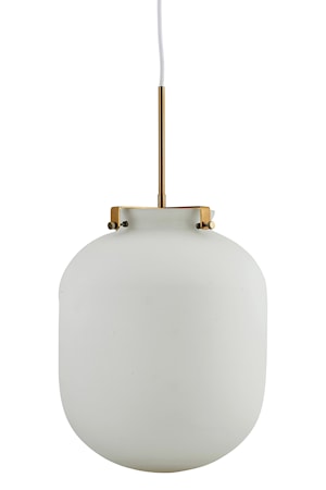 Ball-Jar Lamppu Valkoinen D:30 cm Lasia