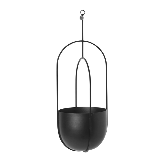 Hanging deco pot roikkuva ruukku Musta