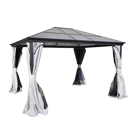 Gazebo - Harmaa