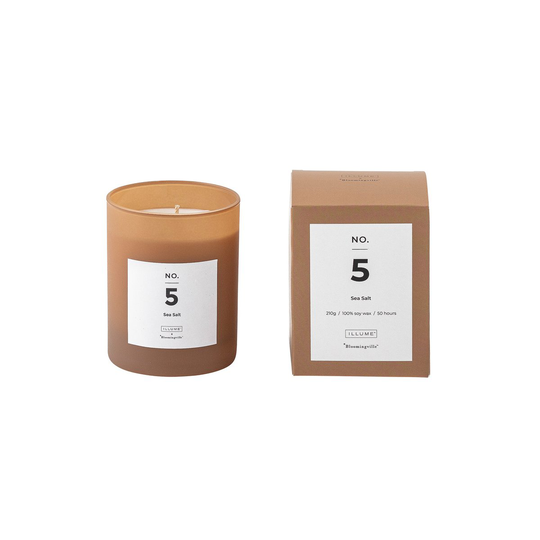 NO. 5 Sea Salt -tuoksukynttilä 200 g + Lahjalaatikko