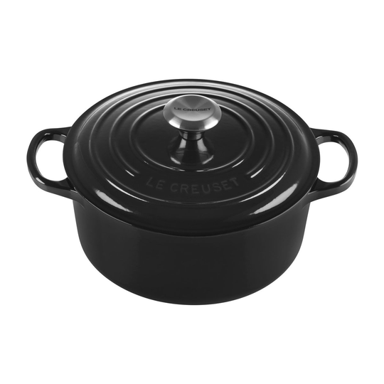Le Creuset pyöreä pata 3,3 l Black