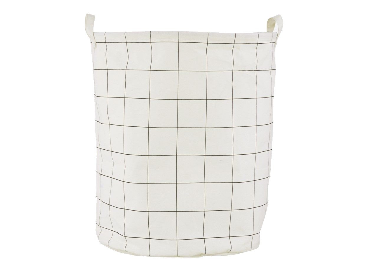 House Doctor - Squares Laundry Bag (Ls0421)
