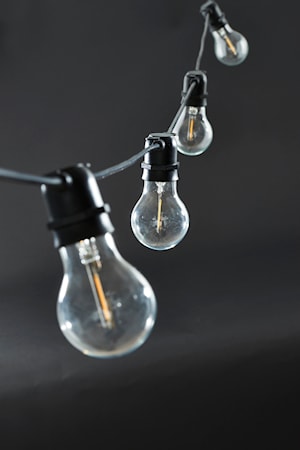 Function Valonauha Musta 10 LED