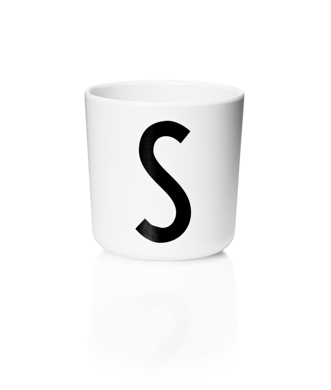 ​Design Letters - Personal Melamine Cup S - White (20201000S)
