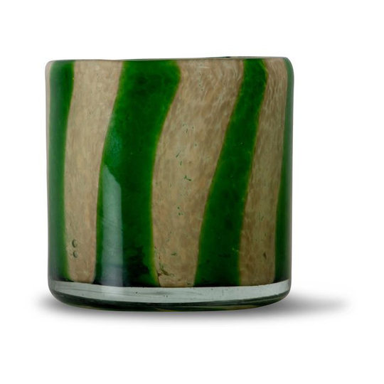Calore kynttilälyhty XS Ø10 cm Green-beige