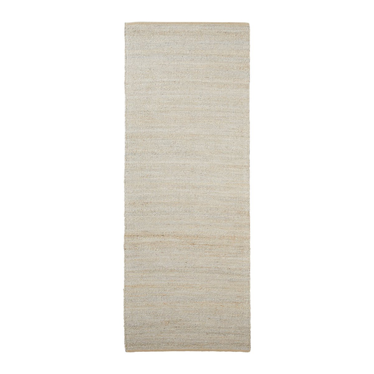 Hempi matto 90x300 cm Vaaleanharmaa