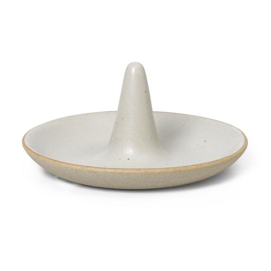 Ring Cone sormuksenpidin Off-white pilkullinen