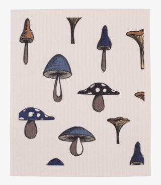 Mushroom tiskirätti valkoinen