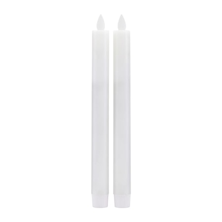 Steariinikynttilä LED Valkoinen 24cm