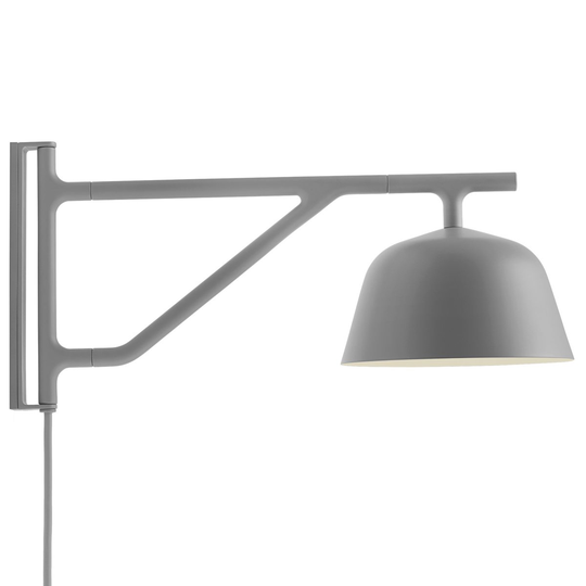 Ambit seinälamppu harmaa