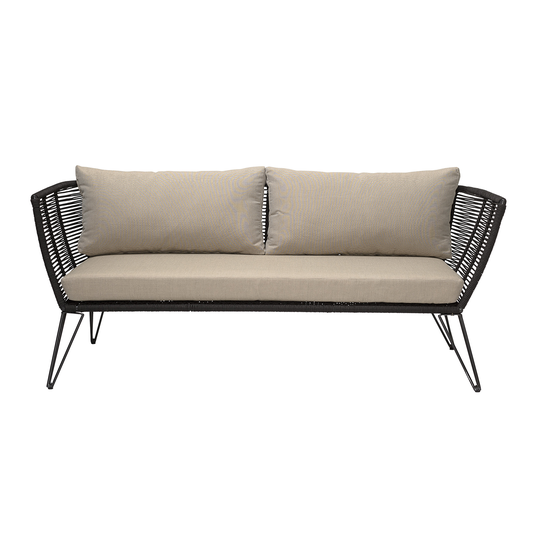 Bloomingville - Mundo lounge sofa - Black (50255217)