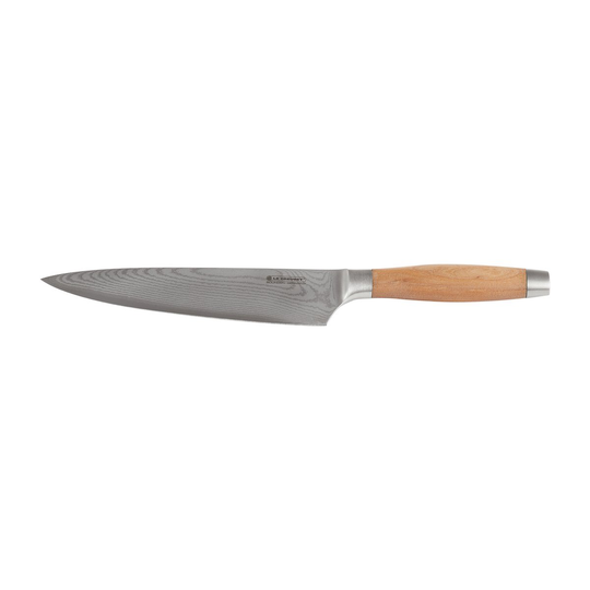 Le Creuset -kokkiveitsi oliivipuukahvalla 20 cm