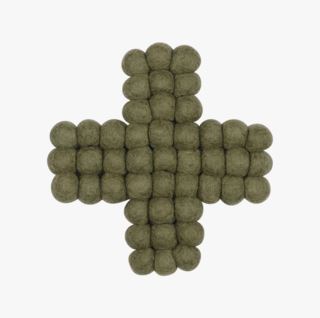 Wool Cross pannunalunen vaaleanvihreä