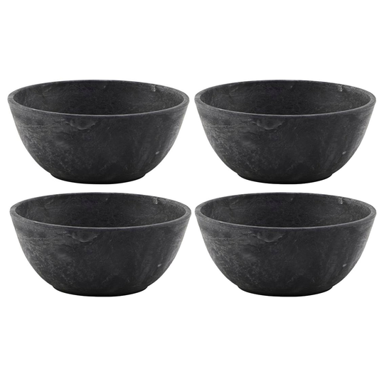 Serveur kulho 13 cm, 4-pakkaus Musta