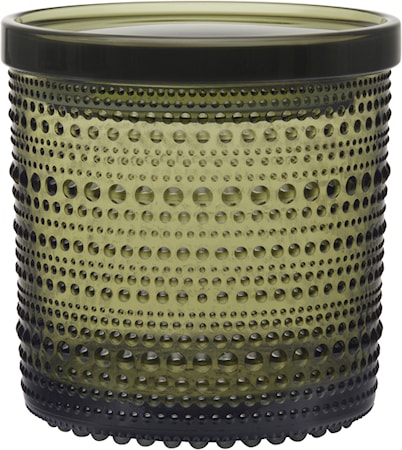 Iittala Kastehelmi Purkki 11.6 x 11.4 cm Sammaleenvihreä