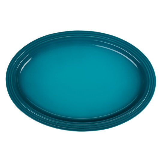 Le Creuset Signature iso tarjoiluvati 46 cm Caribbean